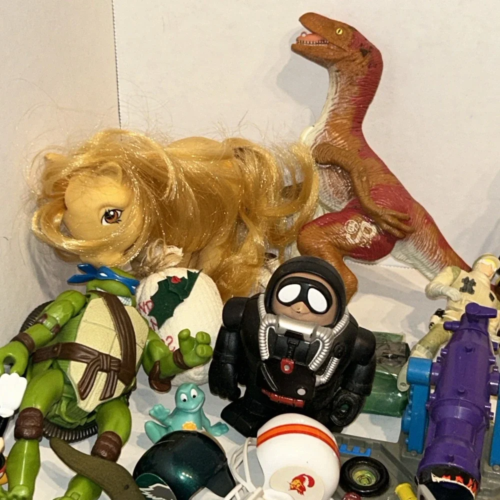 Action Figure Junk Drawer Lot‎ 80s-2000s Figures Vehicles & Accessories